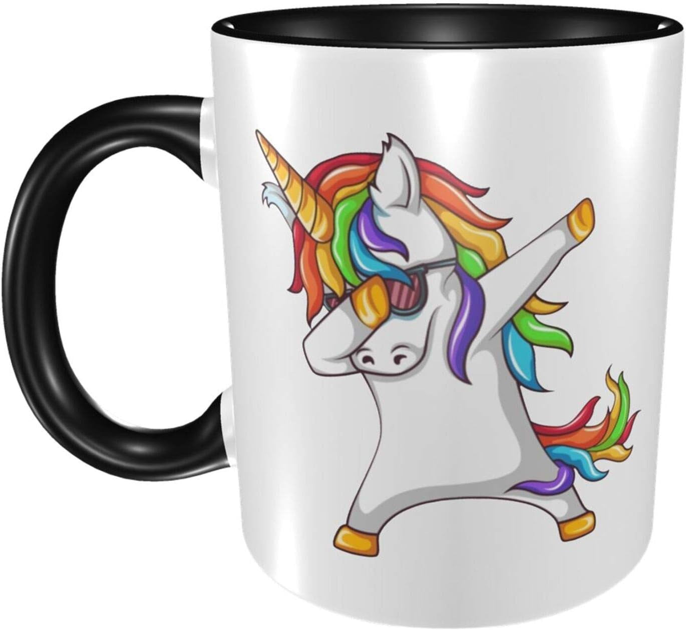 Unicorn Coffee Mugs Tea Cup Funny Mug 11Oz Women Men Mom Dad Gift Office Work Ceramic