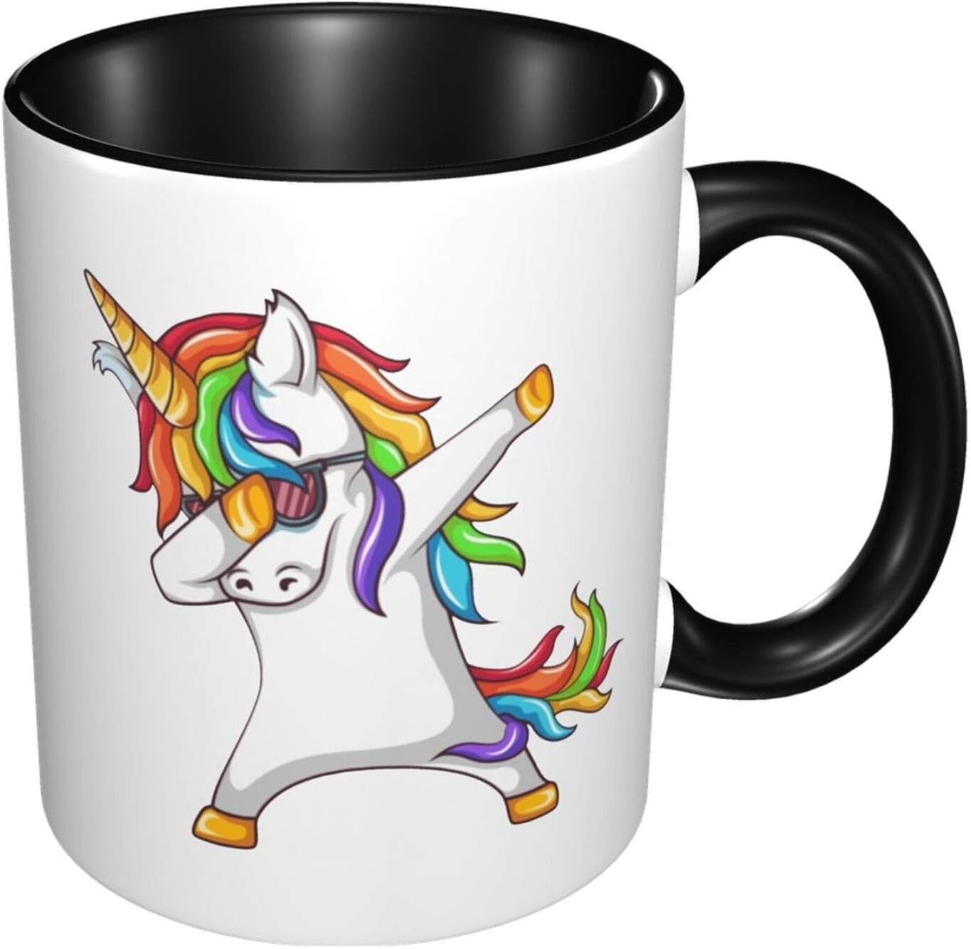 Unicorn Coffee Mugs Tea Cup Funny Mug 11Oz Women Men Mom Dad Gift Office Work Ceramic