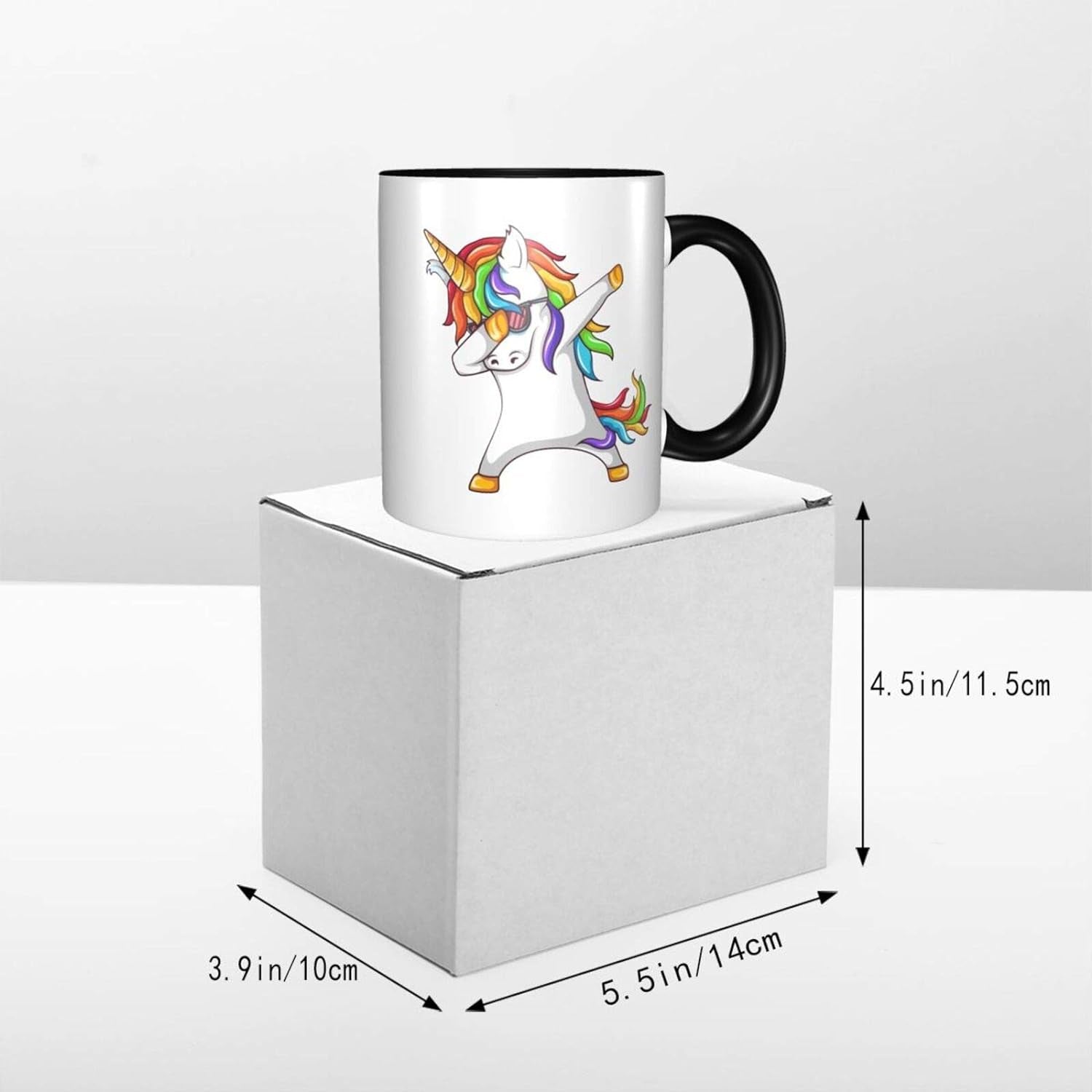 Unicorn Coffee Mugs Tea Cup Funny Mug 11Oz Women Men Mom Dad Gift Office Work Ceramic